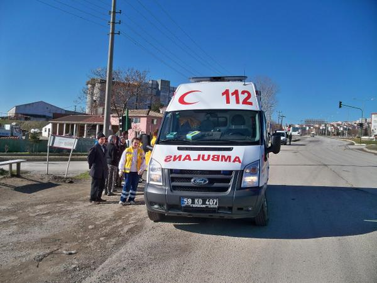 Hasta Taşıyan Nakil Ambulansı Kaza Yaptı
