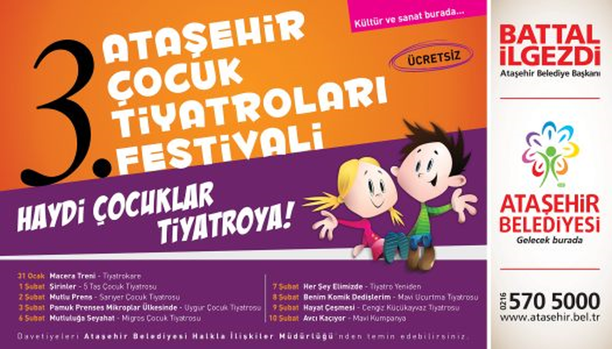 Haydi Çocuklar Tiyatroya