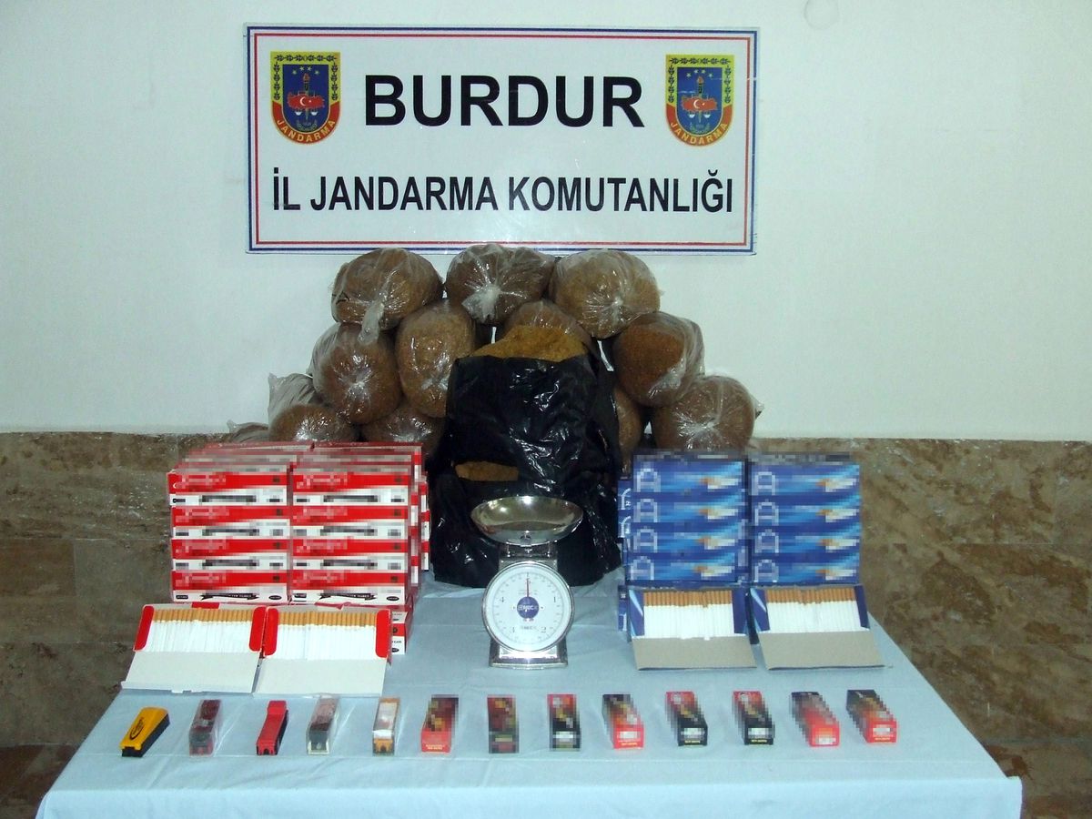 Jandarmadan Kaçak Tütün Operasyonu