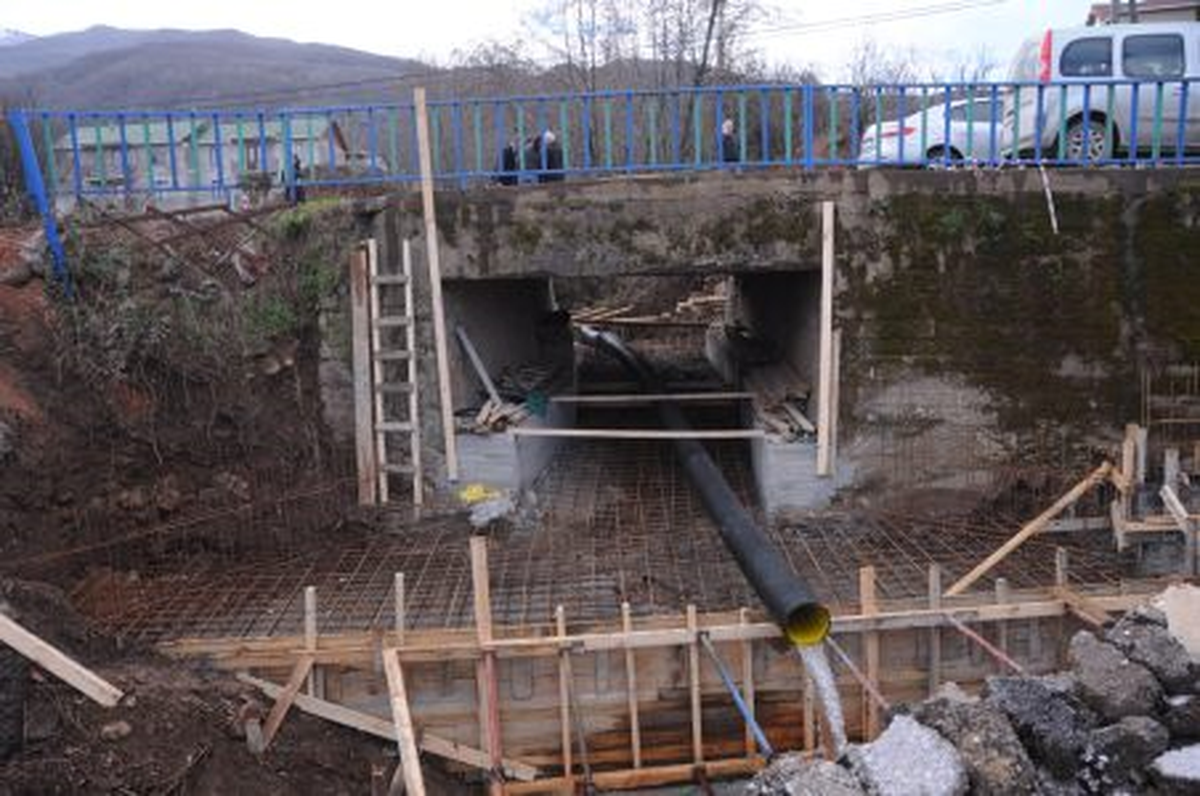 Kartepe\'de Köprü Güçlendirme Çalışması