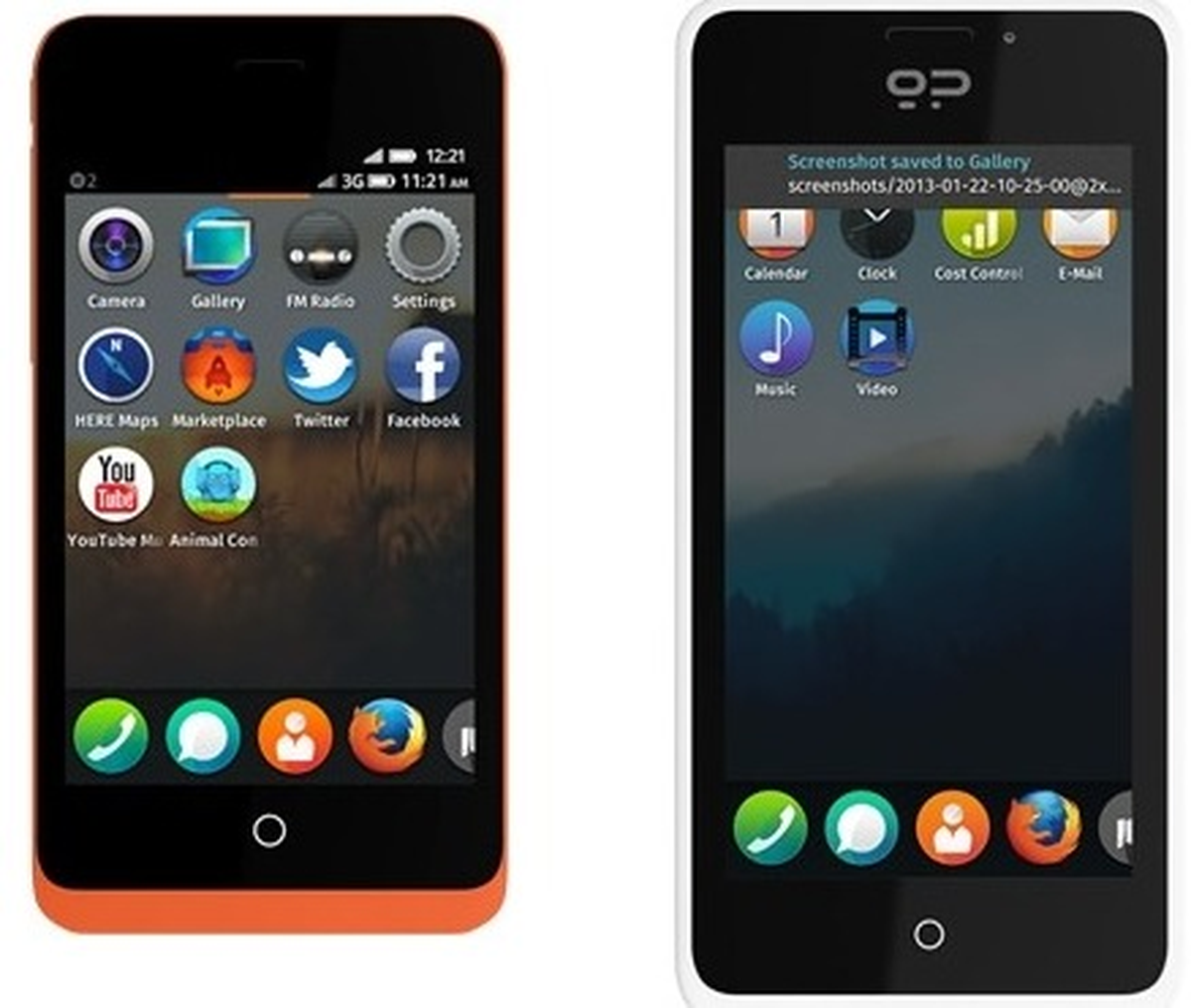 Mozilla İlk Akıllı Telefonlarını Tanıttı