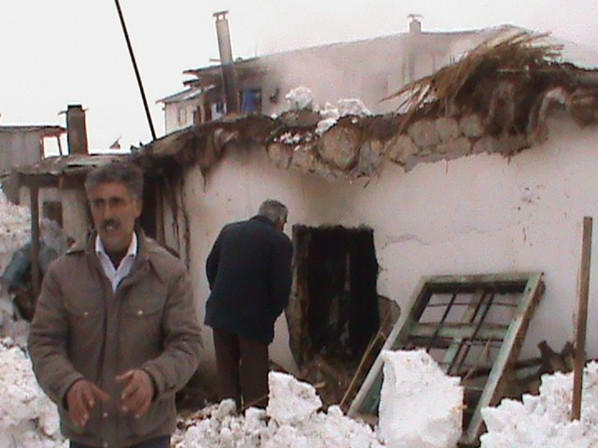 Ovacık\'ta Yangın