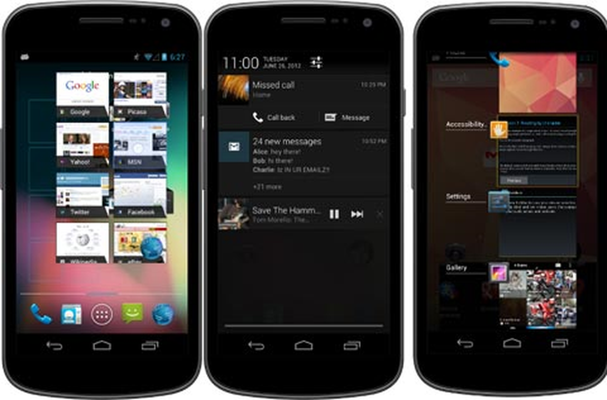 Android 4.1 Güncellemesi Çıktı