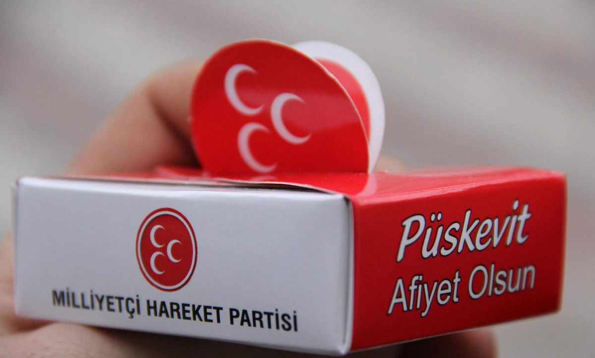 MHP\'den "Püskevit"li Miting