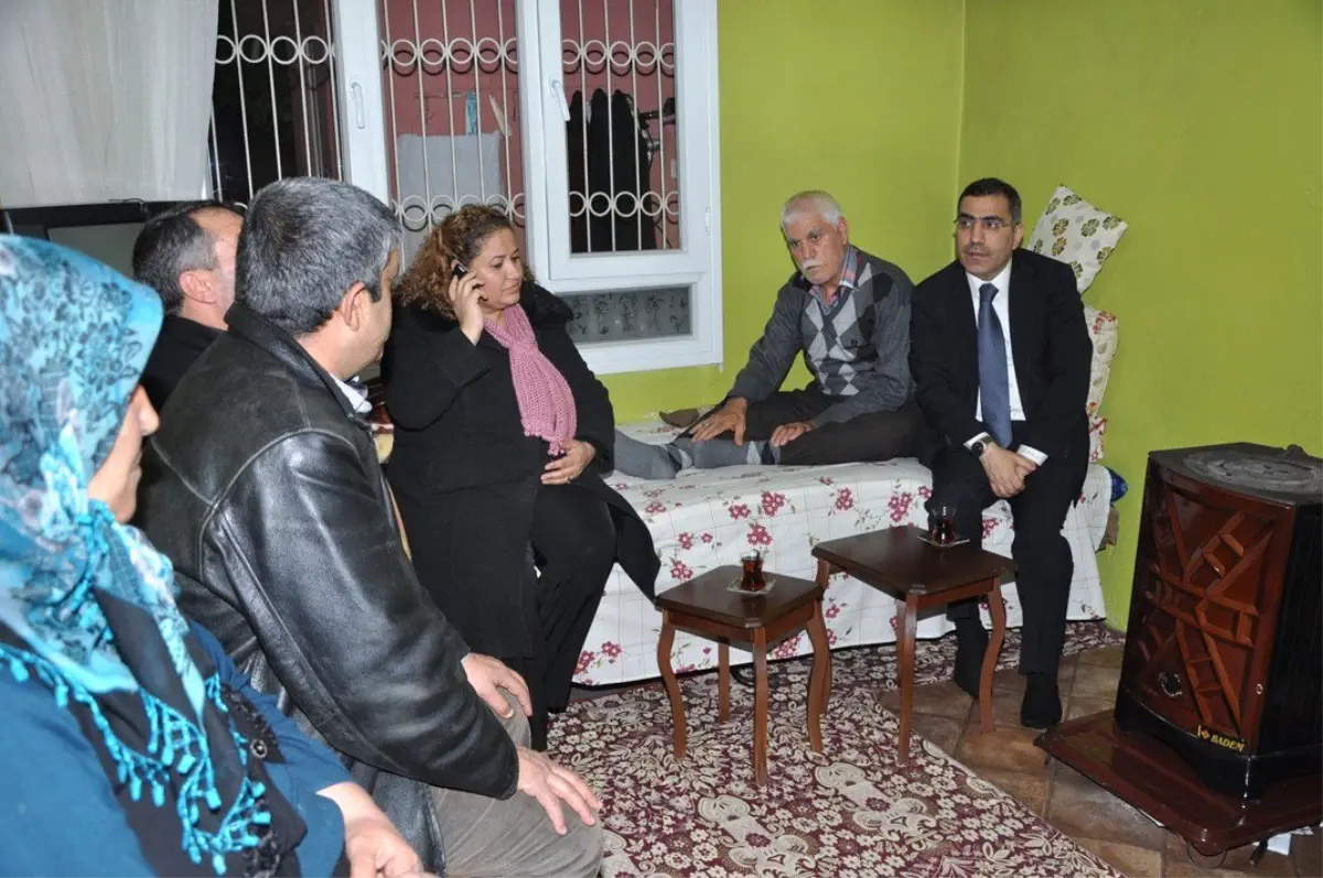 Başkan Çelikcan\'ın Ev Ziyaretleri