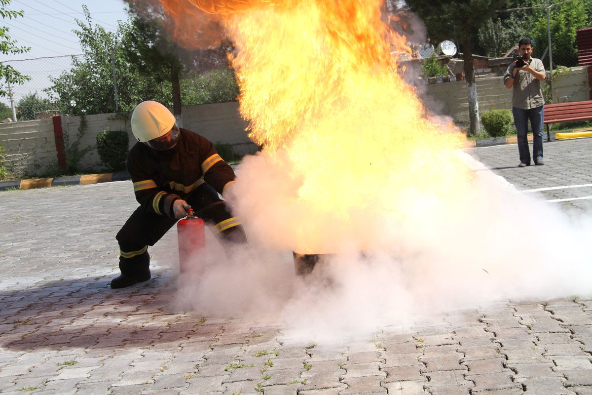 Bismil\'de Bir Yıl İçinde 271 Yangın Meydana Geldi