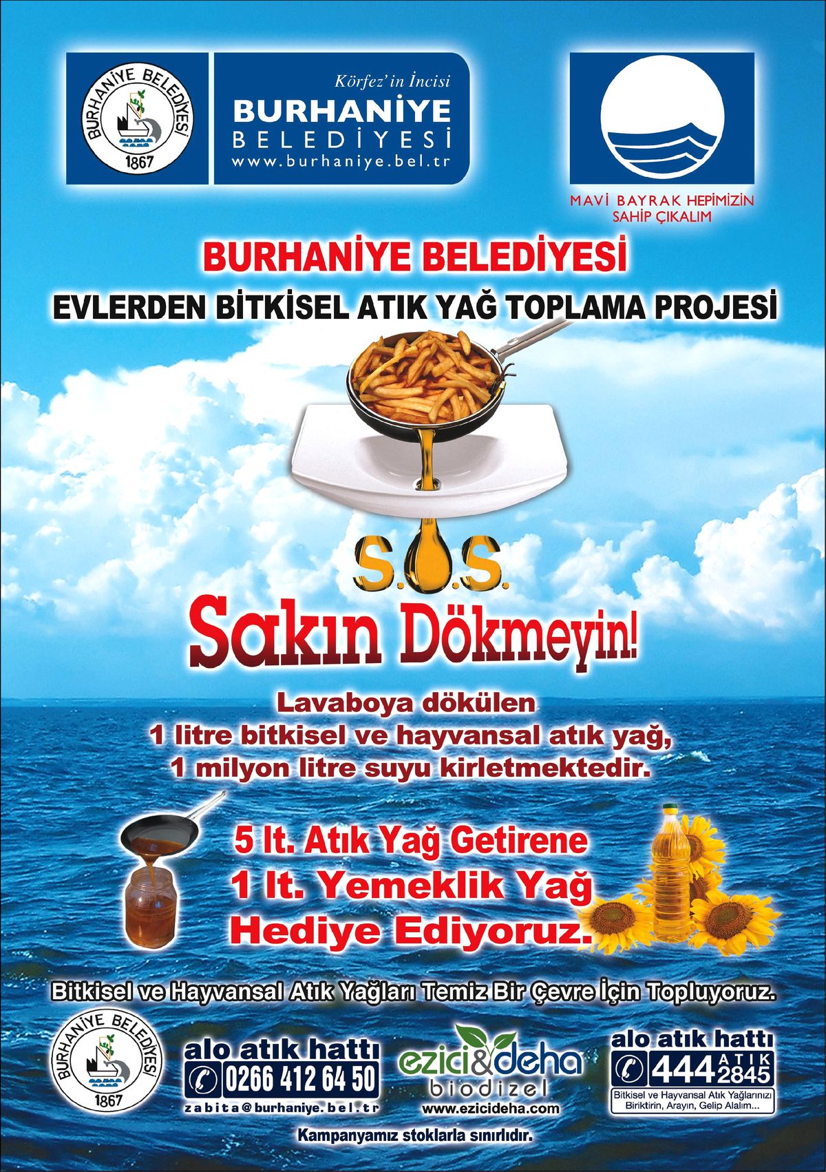 Burhaniye Belediyesi\'nden Çevre Adına Bir Adım Daha