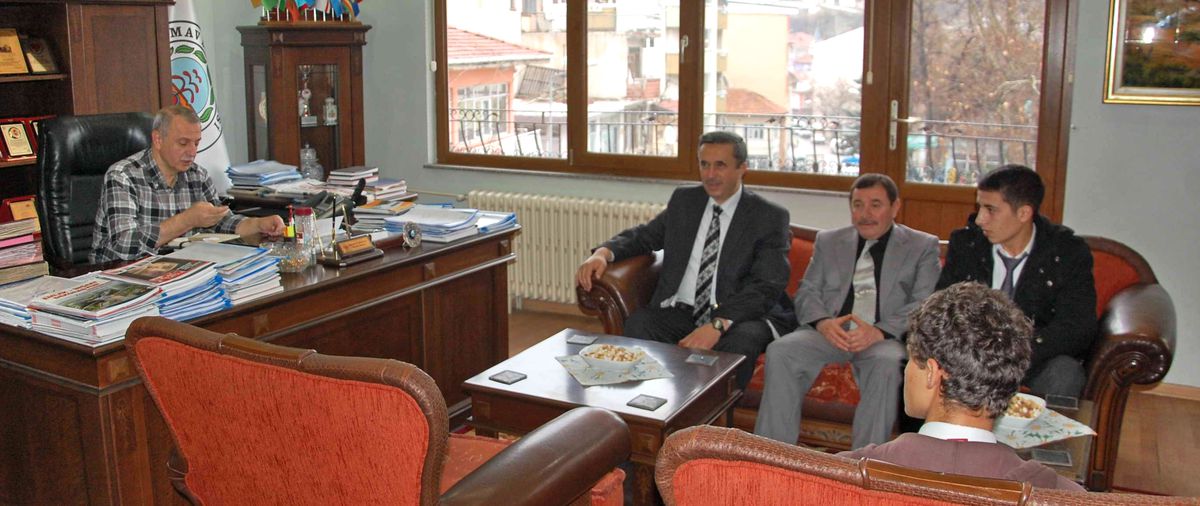 Eğitimcilerden Başkana Teşekkür Ziyareti