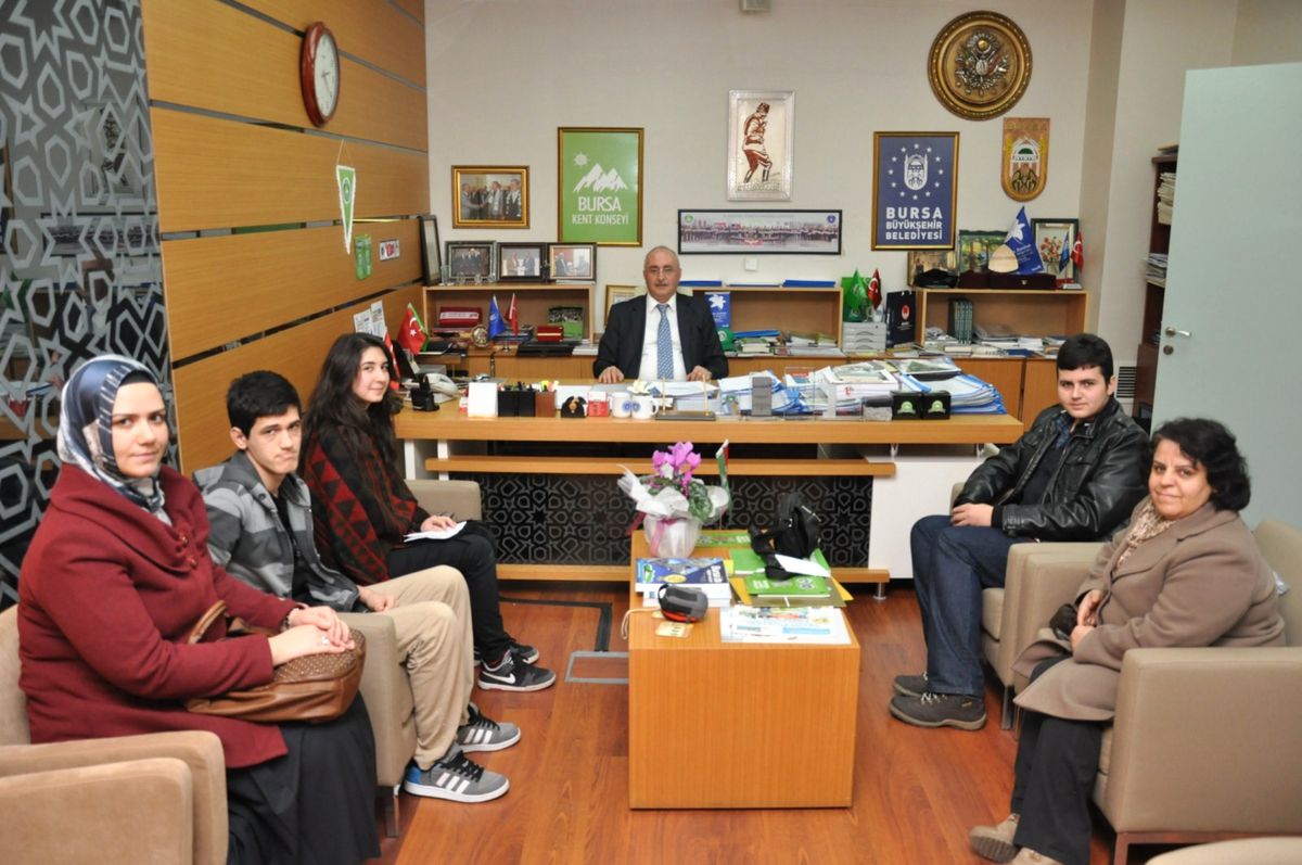Başkan Pala, Öğrencilerle Bir Araya Geldi