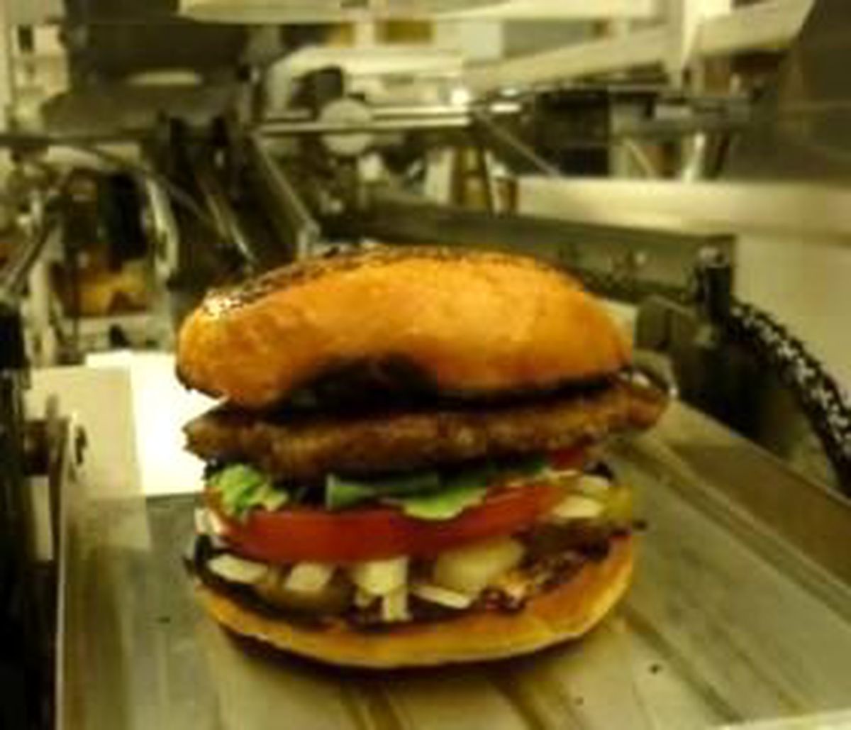 Robot\'lar Hamburger Dünyasına Girdi