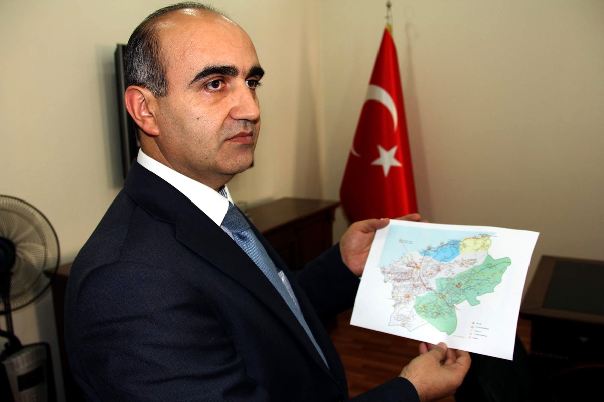 Sağlık Müdürlüğü\'nden Haritalı Uygulama
