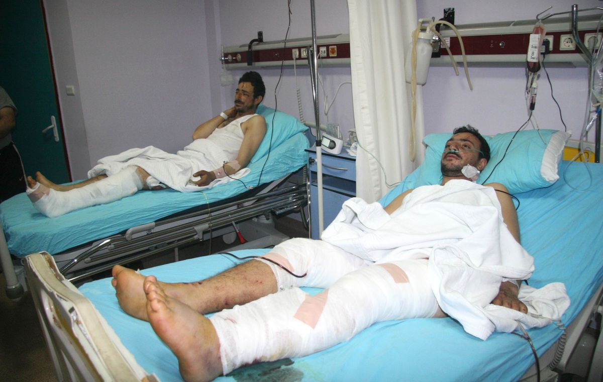 Suriye\'den Kilis\'e Getirilen 8 Yaralıdan 1\'i Hayatını Kaybetti