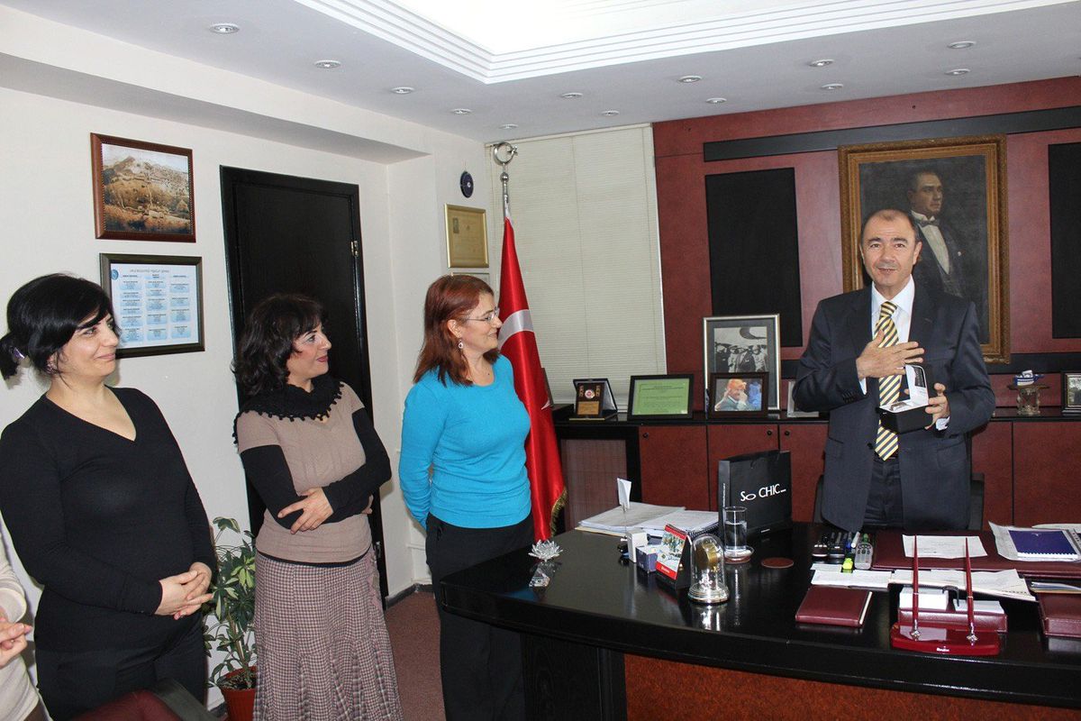 Urla Belediyesi Memurları Nın Başkana Teşekkür Ziyareti