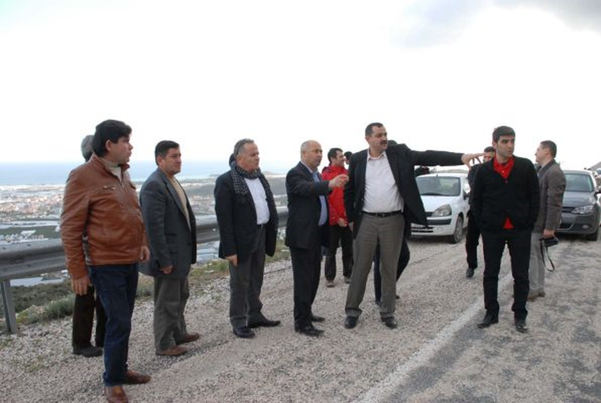 AK Parti heyeti Demre\'de