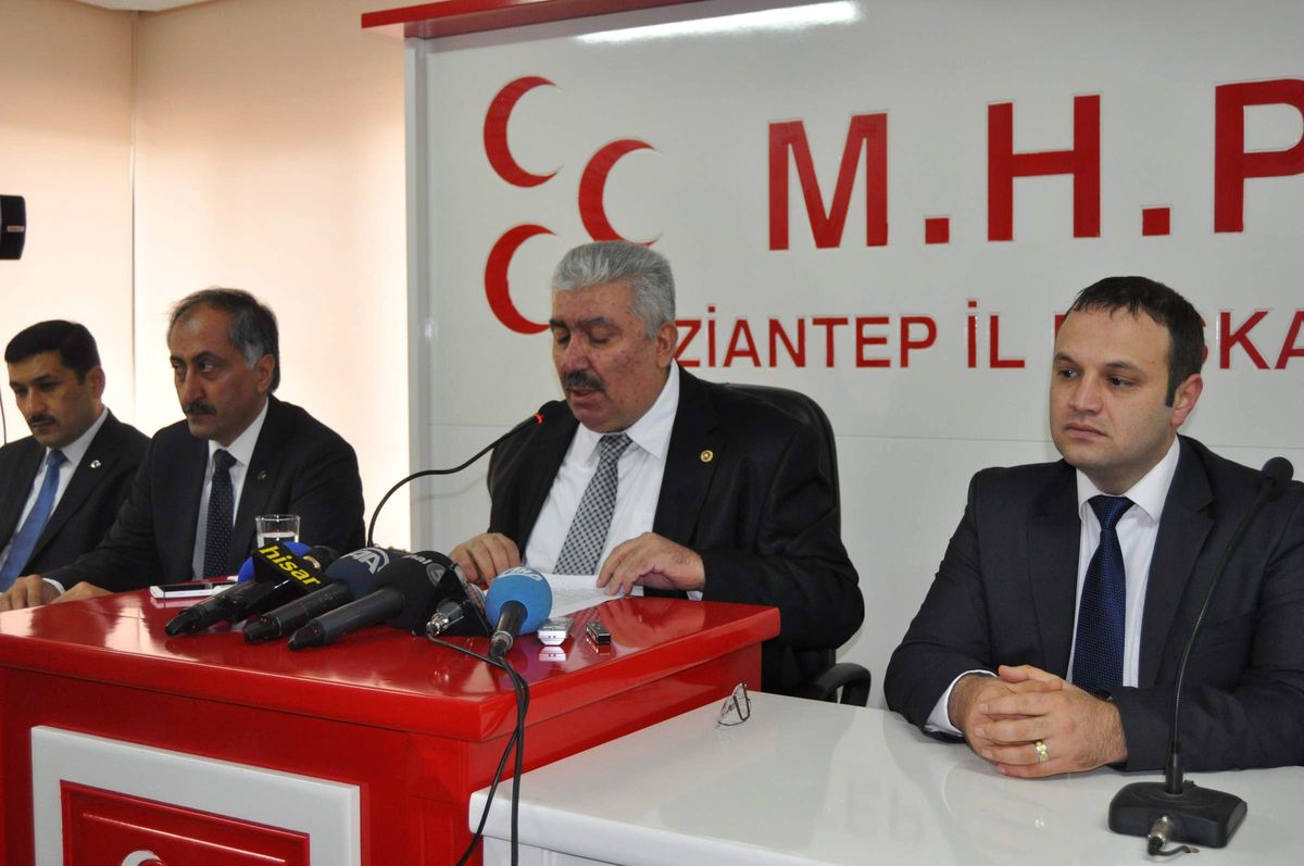 Gaziantep\'te MHP\'lilerden Basın Açıklaması