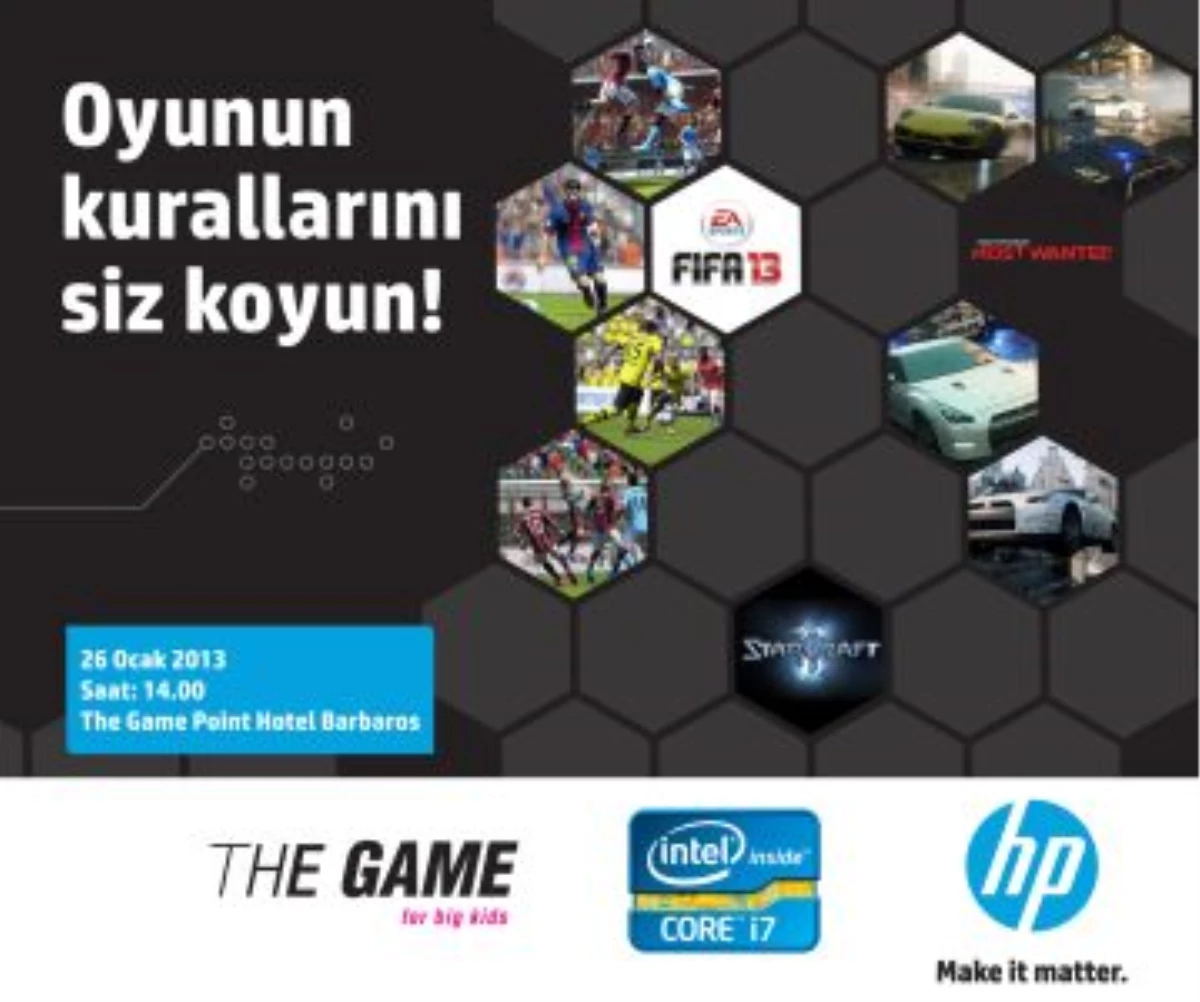 Intel ve HP\'nin Organizasyonuyla The Game\'de Dev Turnuva