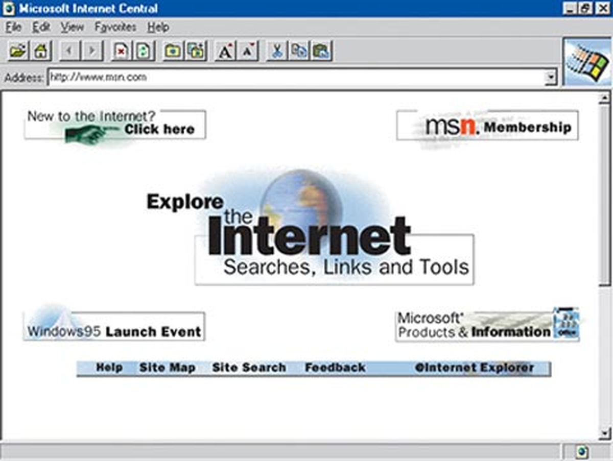 Internet Explorer ile Nostalji Turu
