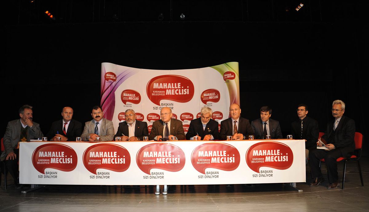 Karaman Belediyesi\'nin Mahalle Meclisi Toplantıları Sürüyor