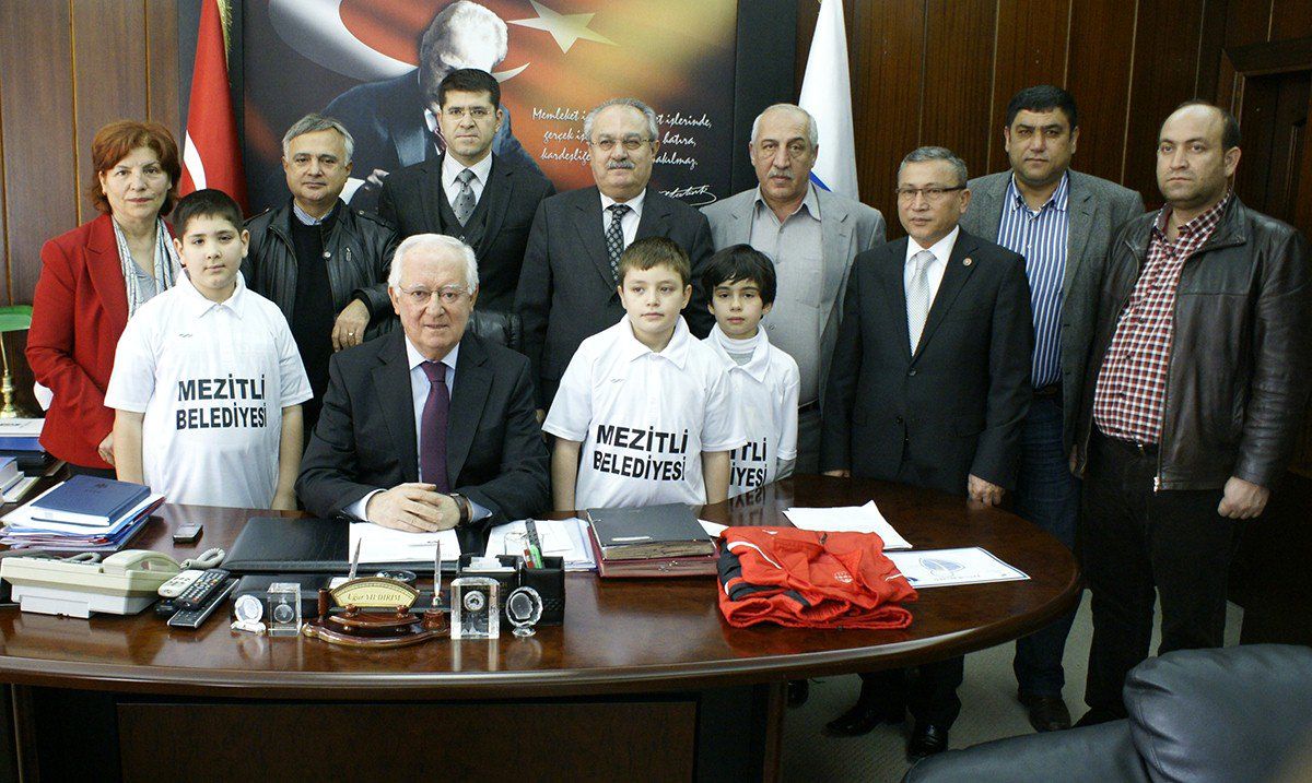 Minik Satranççılardan Başkan Yıldırım\'a Ziyaret