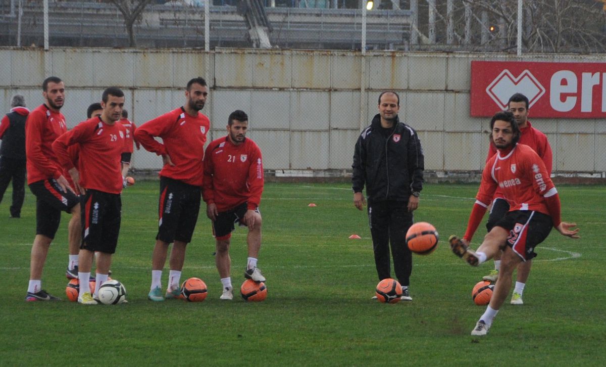 Samsunspor\'da Neşeli İdman