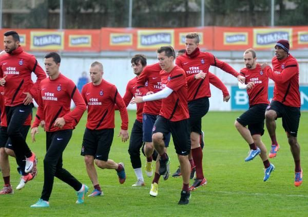 Trabzonspor, Hazırlıklarını Sürdürüyor