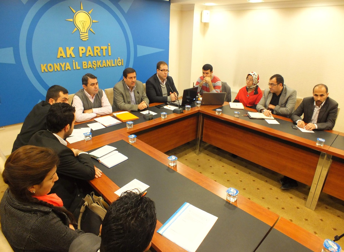 AK Parti Konya Teşkilatı Seçim Hazırlıklarına Başladı