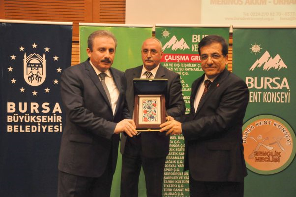 Kent Konseyi Mustafa Şentop\'u Ağırladı