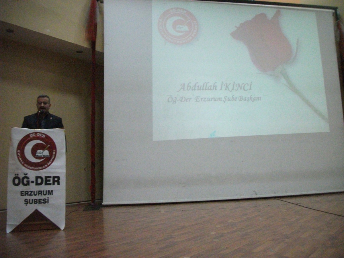 Öğder Erzurum Şube Başkanı İkinci Açıklaması