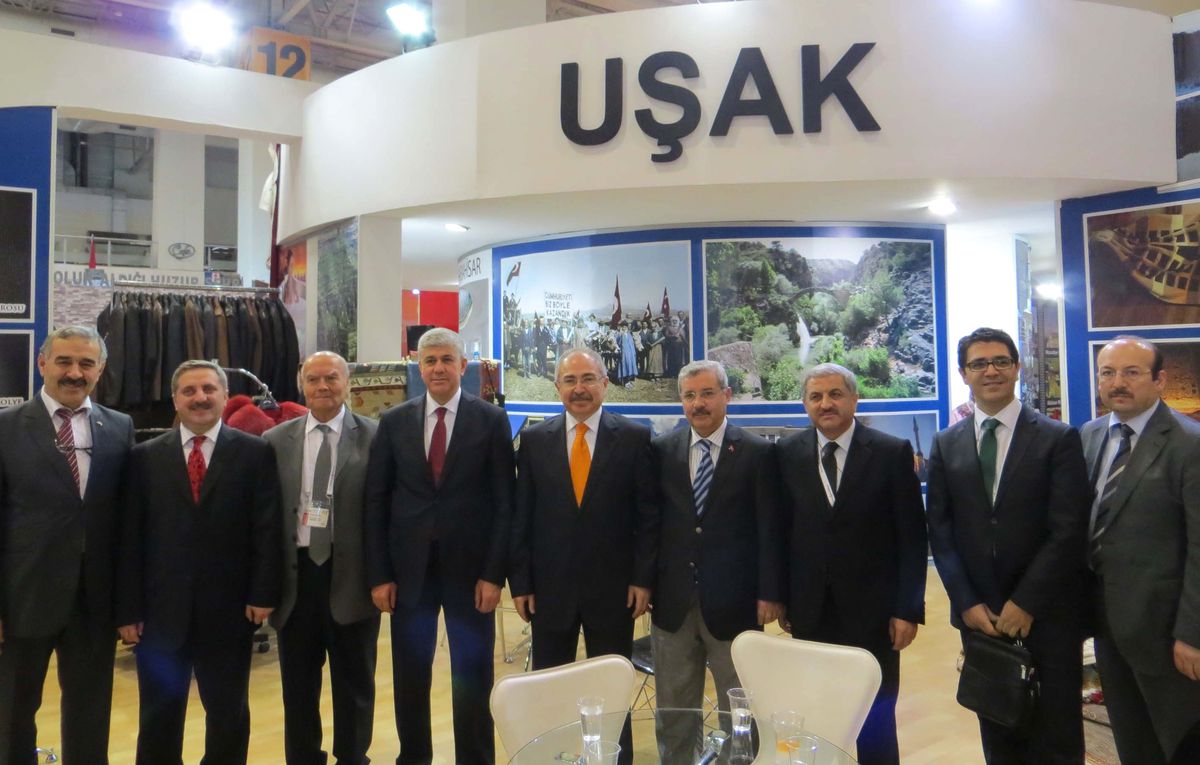 Uşak Valiliği İstanbul\'daki Emıtt Fuarında Stand Açtı