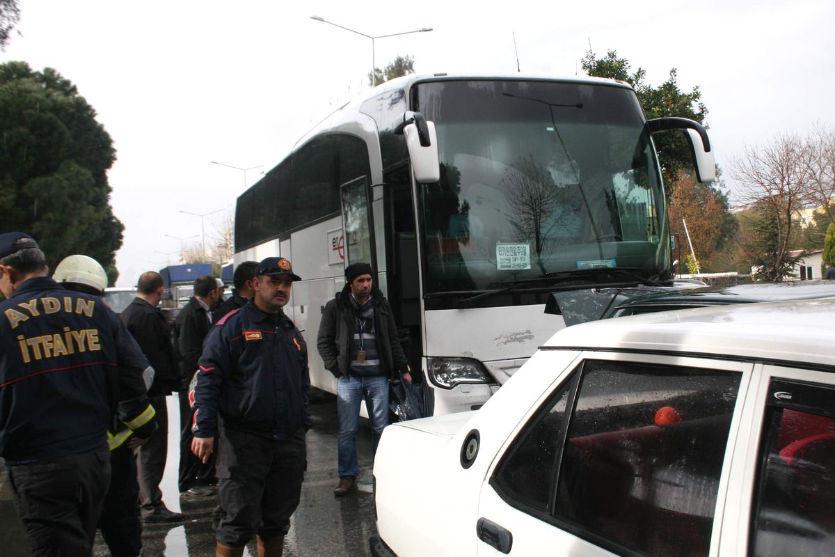Yağışlarla Birlikte Kazalar da Arttı