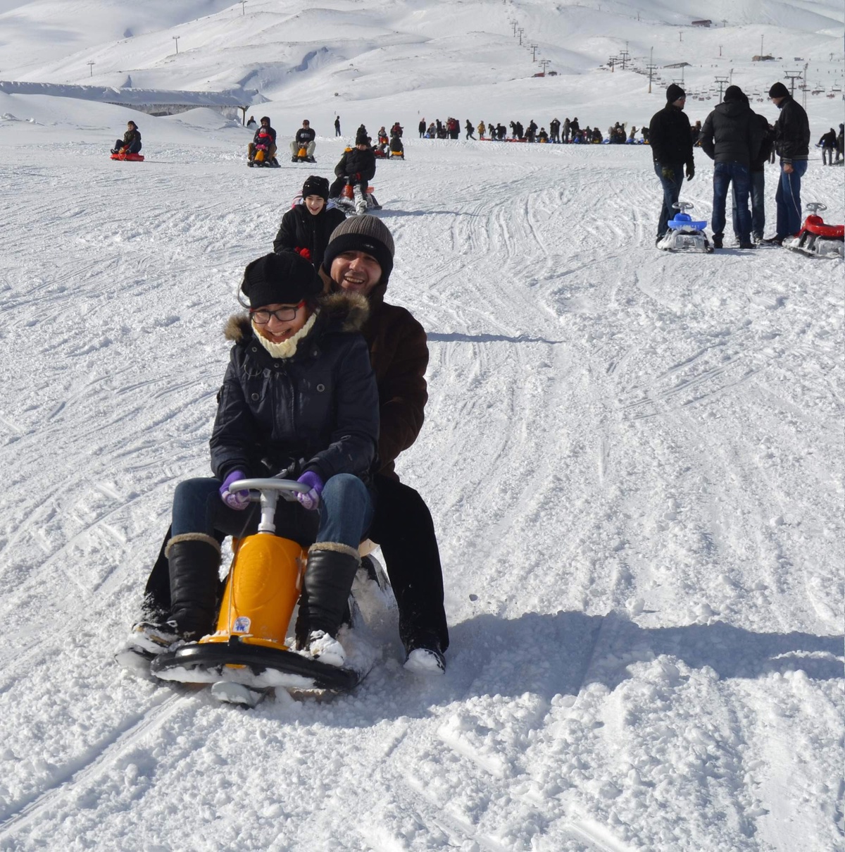 Erciyes Kayak Merkezi\'nde Sömestr Bereketi