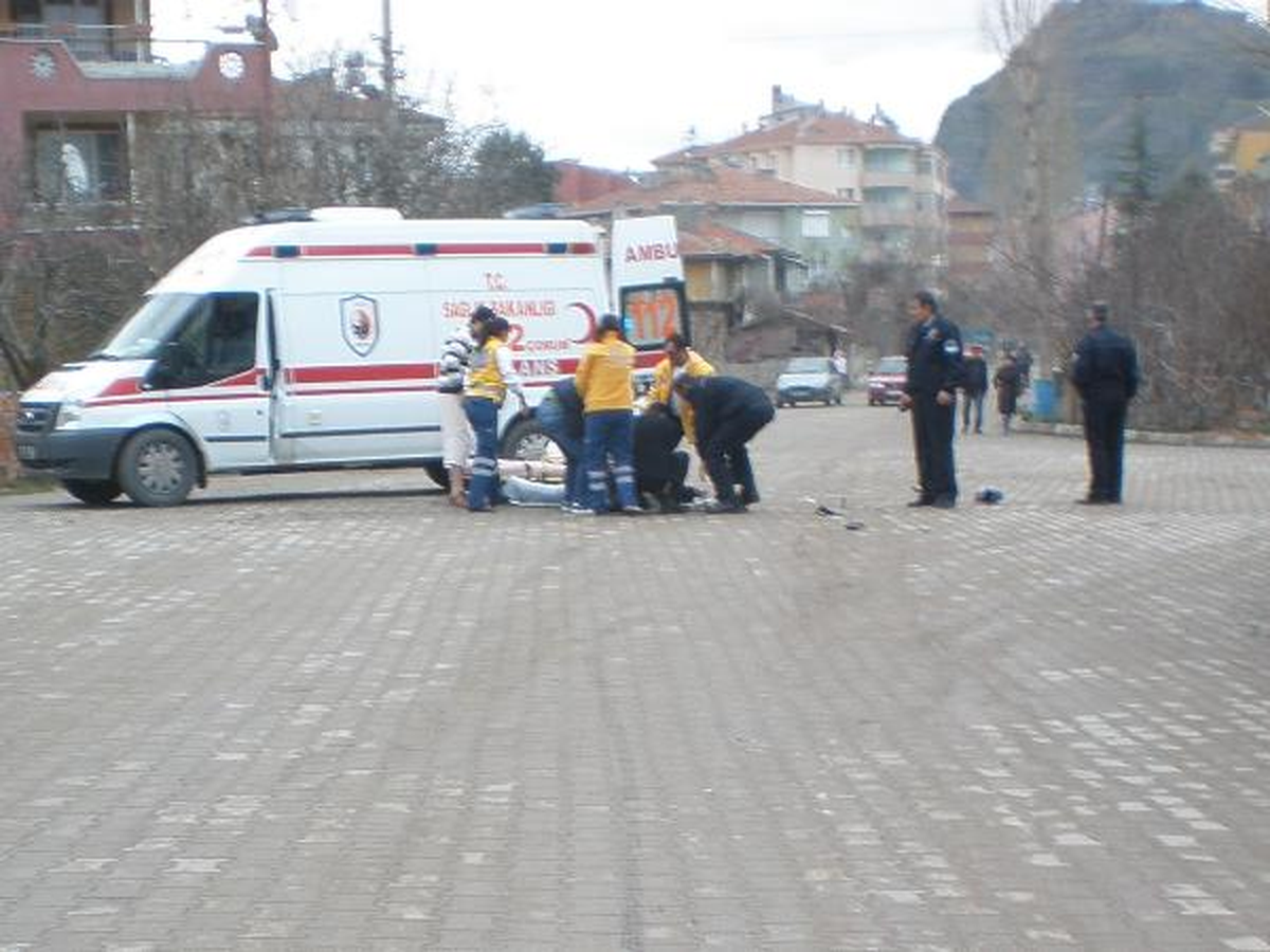 Motosiklet Sürücüsünün Mucize Kurtuluşu