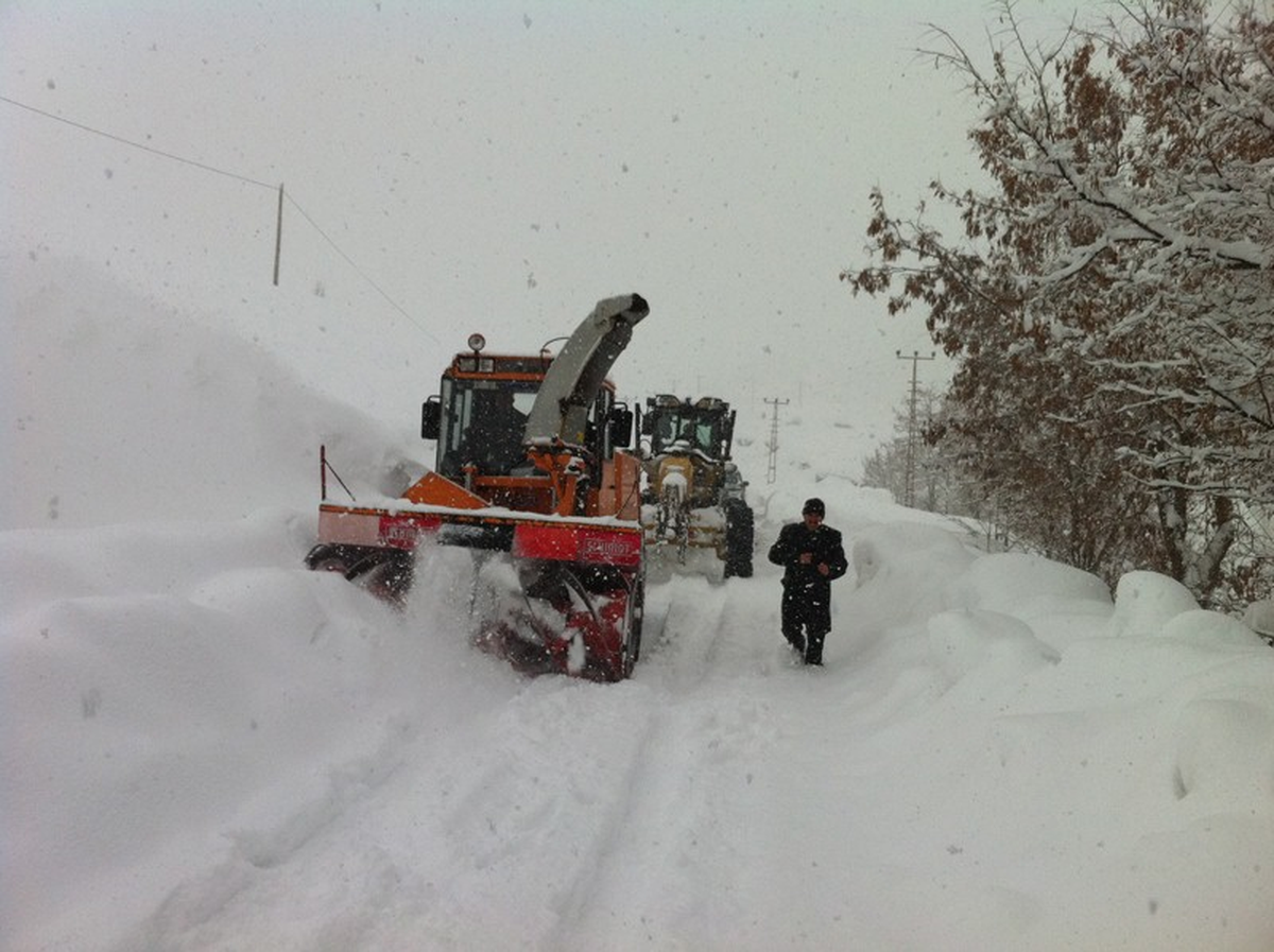 Tatvan\'da Kar Yağışı