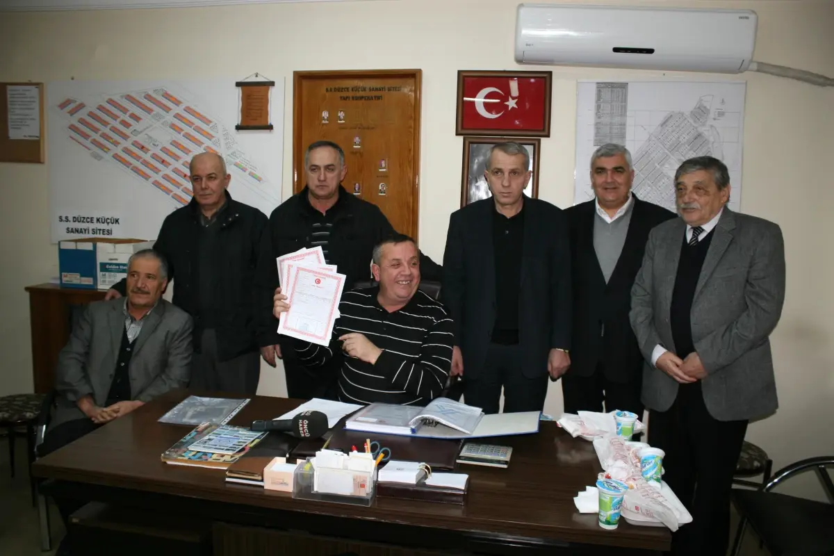 Düzce Kss'de Tapular Hazır