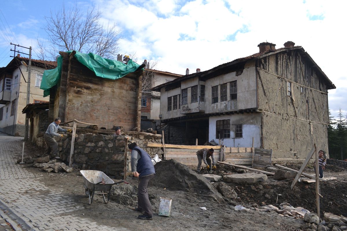 İskilip\'te Restorasyon Çalışmaları Sürüyor