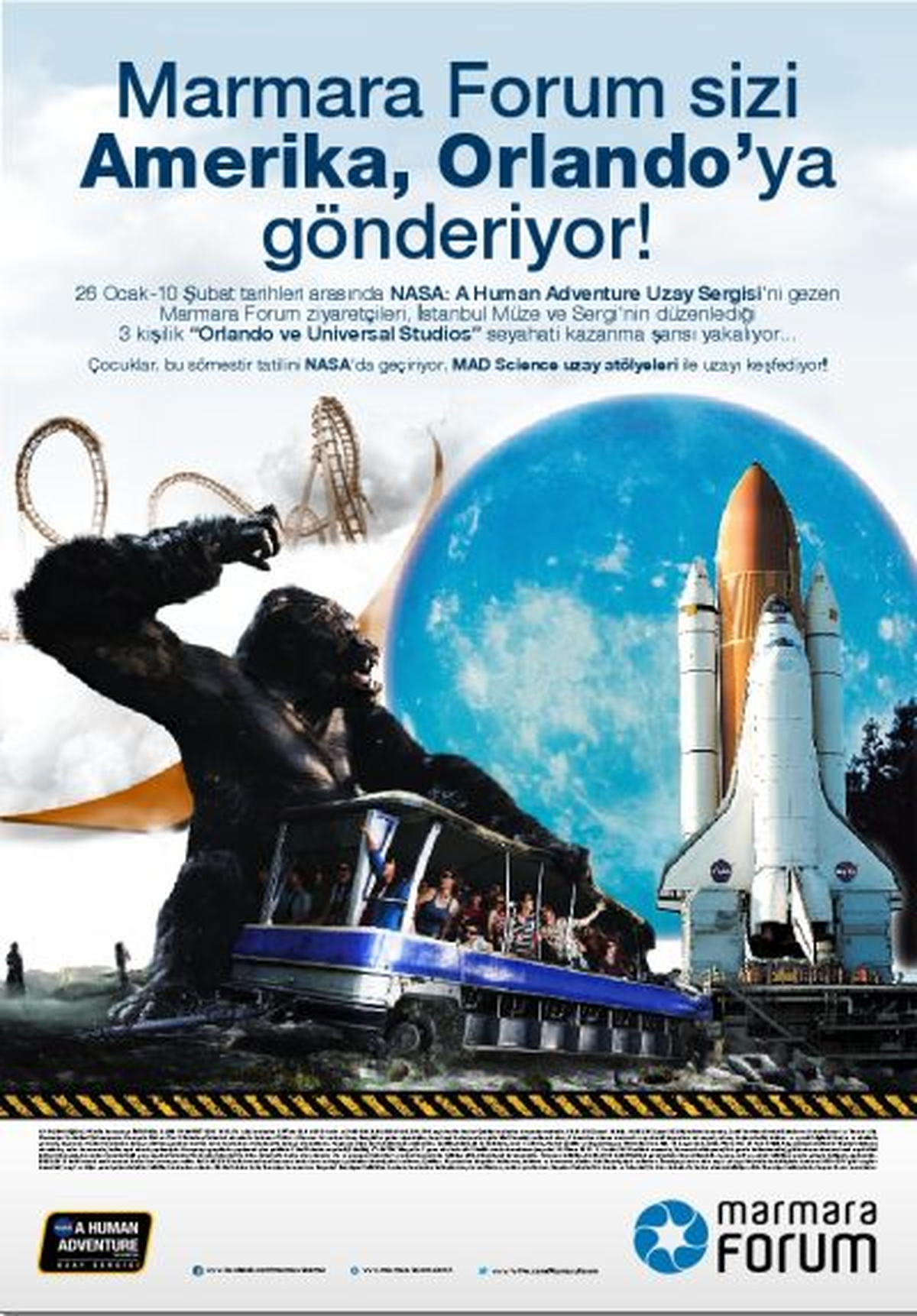 Marmara Forum Sizi Amerika, Orlando\'ya Gönderiyor