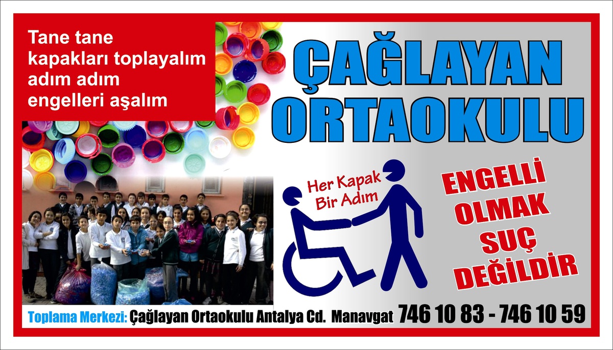 Çağlayan İlköğretim Okulu Öğrencilerinden Anlamlı Kampanya
