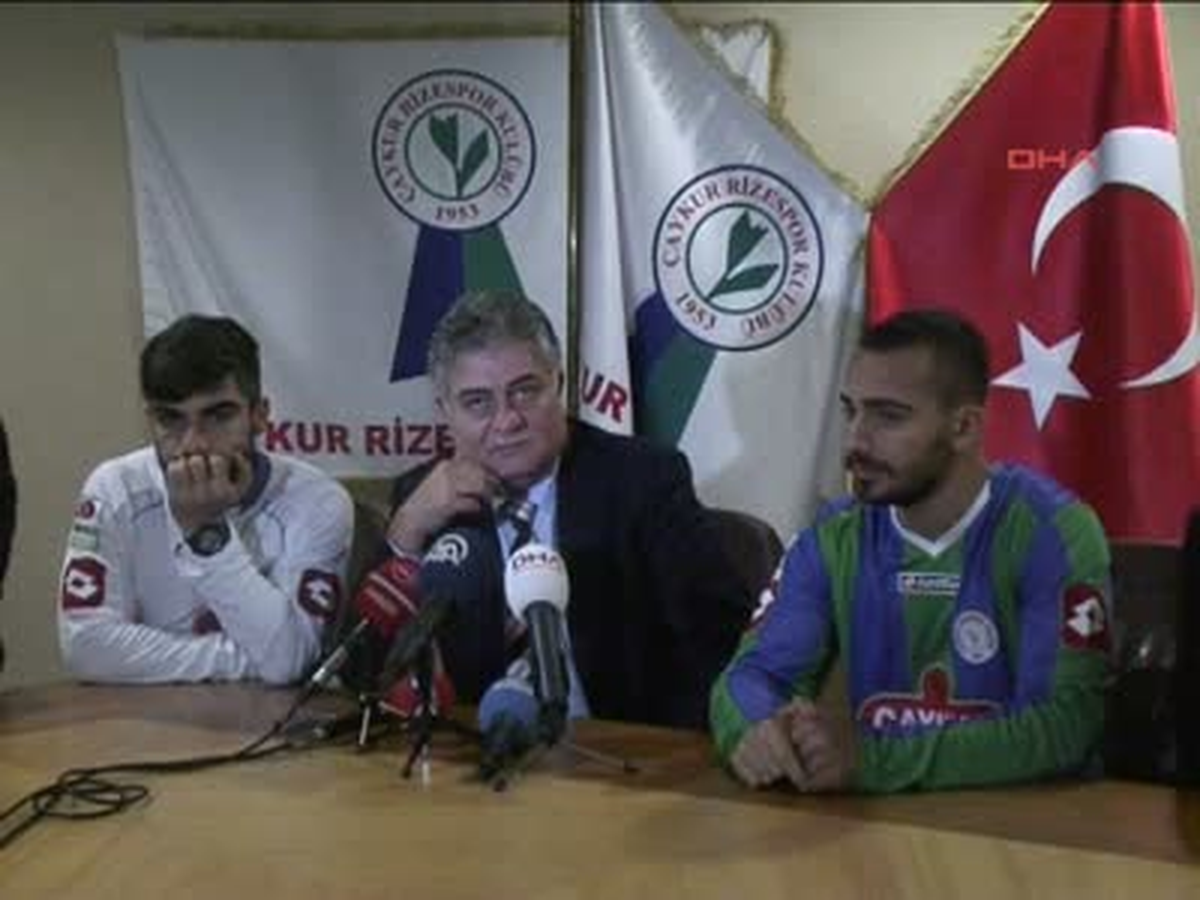 Çaykur Rizespor\'da Sercan ve Eren İmzayı Attı