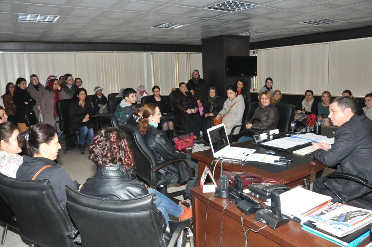 Kursiyerlerden Başkan Kuzu\'ya Ziyaret
