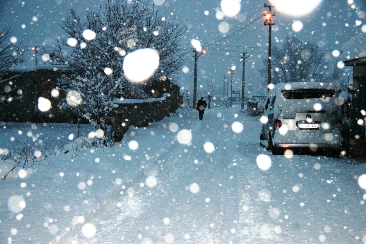 Meteorolojiden Yoğun Kar Yağışı Uyarısı