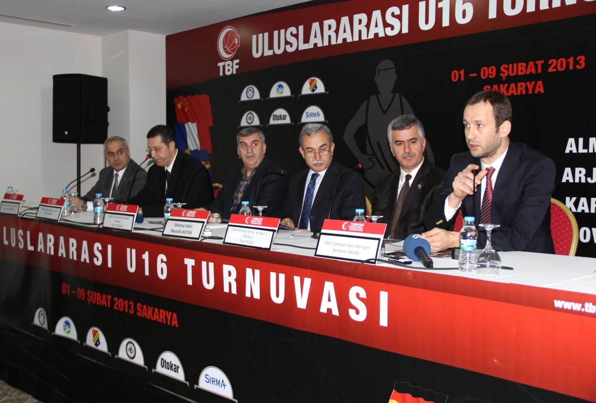Uluslararası U16 Basketbol Turnuvası Sakarya\'da Başlıyor