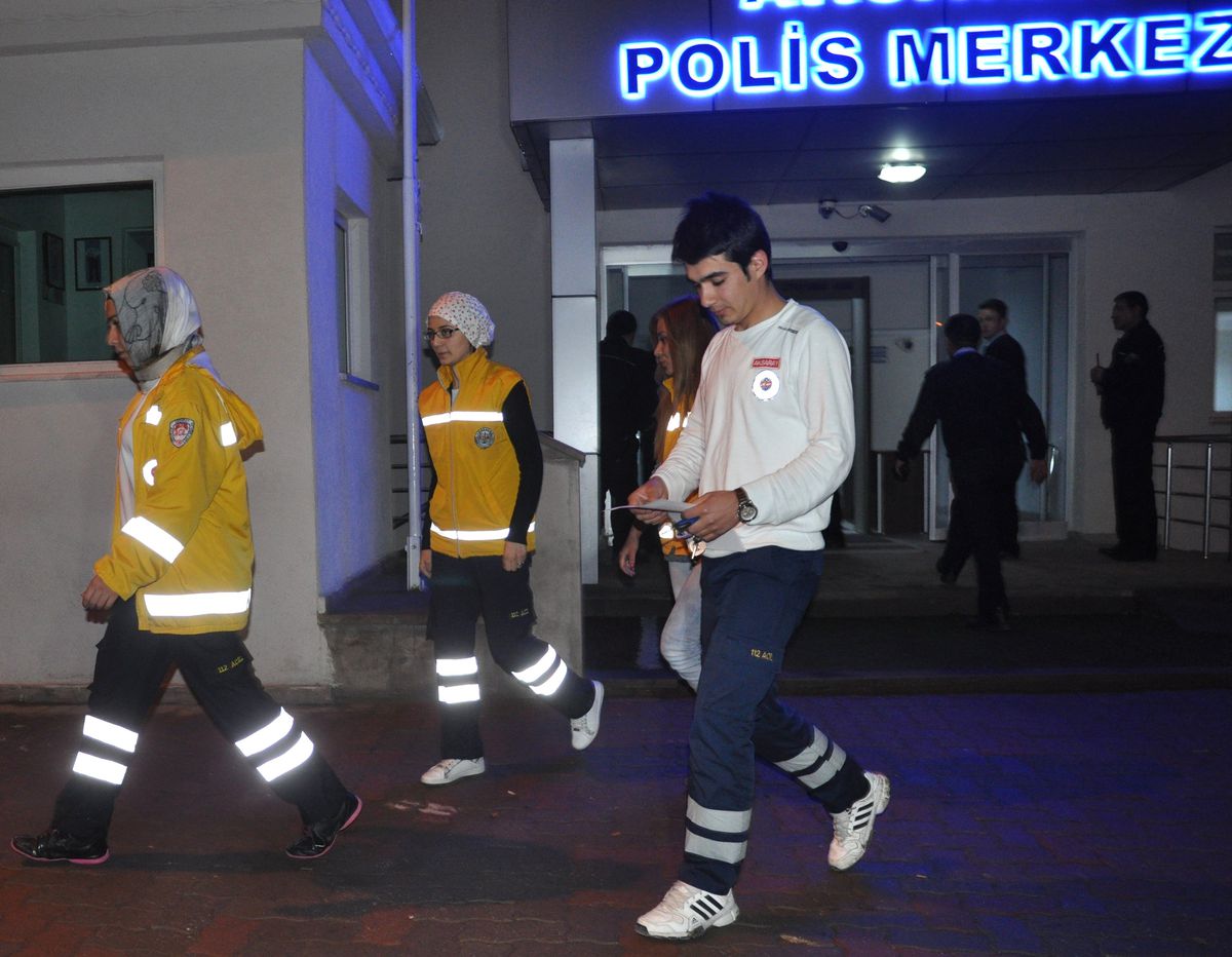 112 Görevlilerini Darp Ettiler