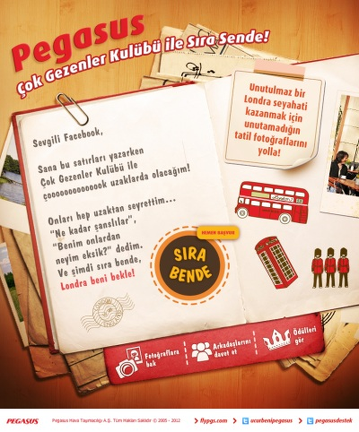 2 Kişi Şubat Ayında Pegasus\'la Londra\'ya Gidiyor