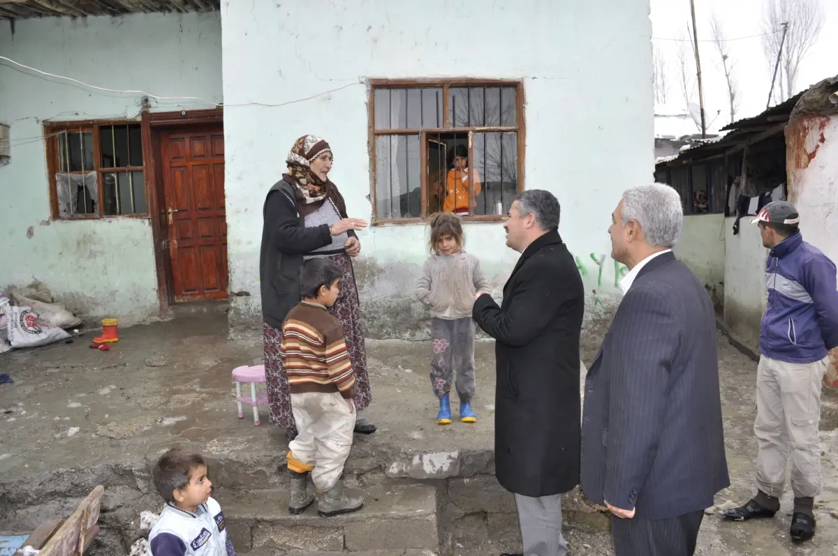 Ak Partili Aras Mağdur Aileleri Ziyaret Etti