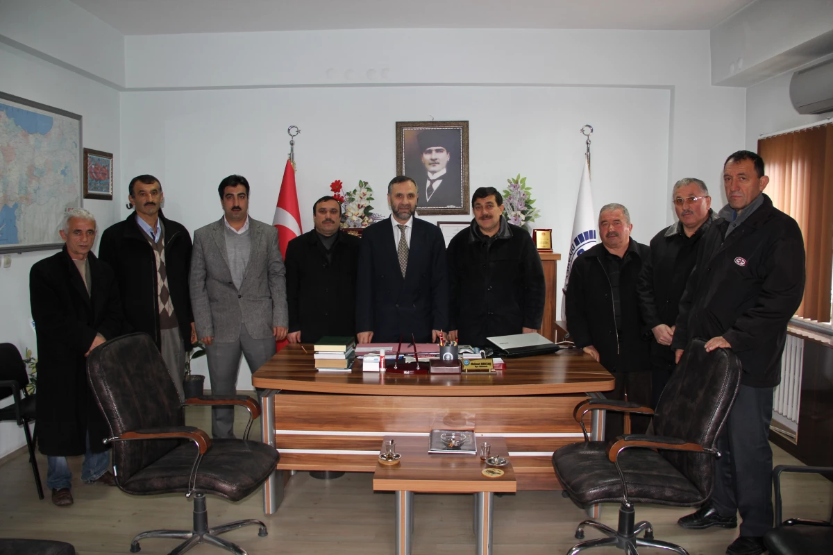 Alaplı Muhtarlar Derneği Başkanı Ahmet Uysal\'dan Ziyaretler