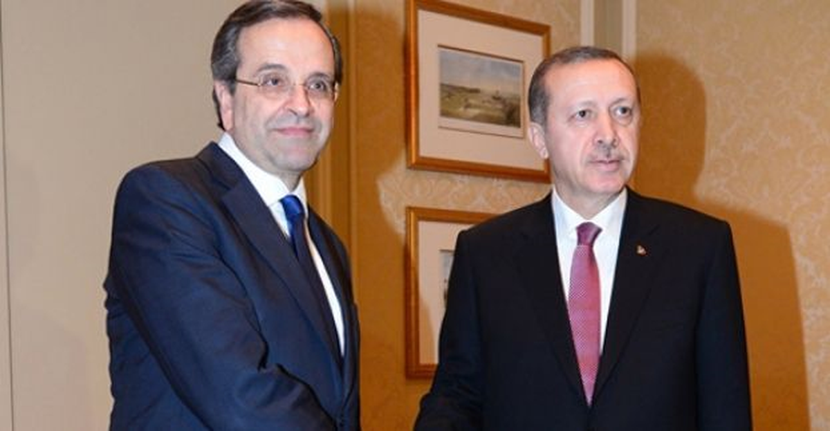 Başbakan Erdoğan ile Samaras Görüşmesi