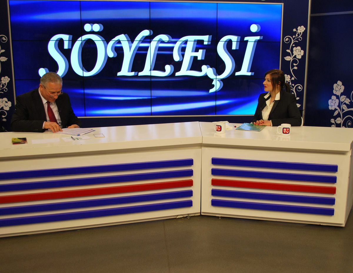 Başkan Çaylı, Kanal 67\'de Açıklamalarda Bulundu