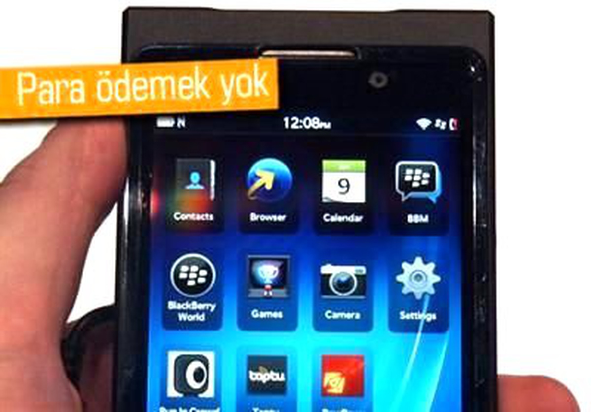 Blackberry 10\'a Ücretsiz Görüntülü Sohbet ve Im Özelliği