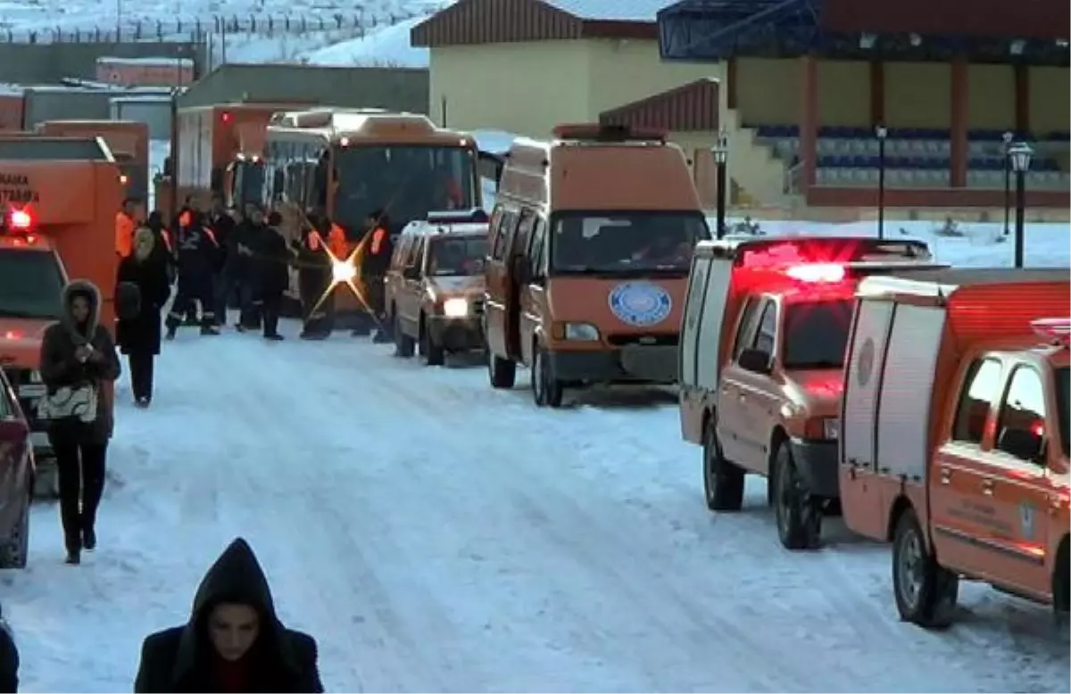 Erzurum\'da Şafakta Deprem Tatbikatı