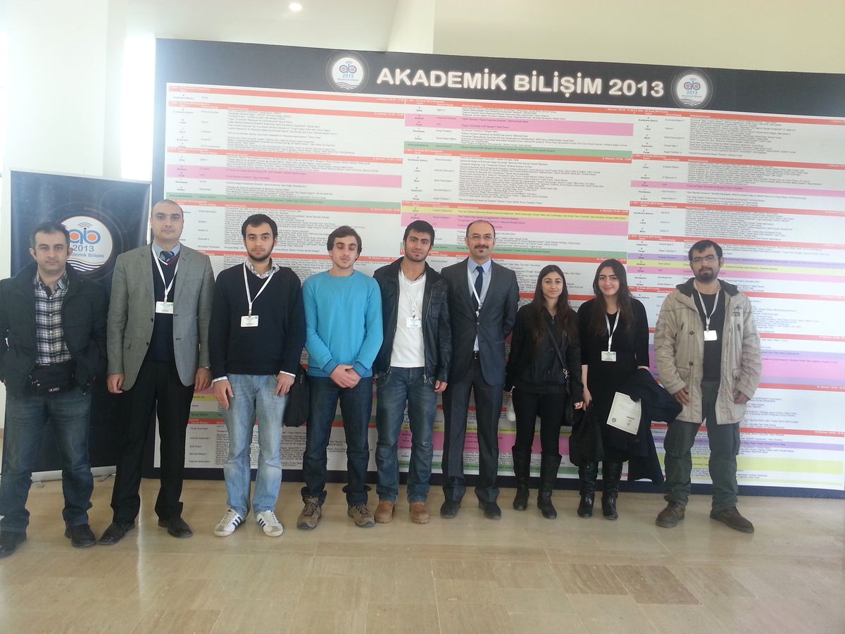 Fü Böte Öğrencileri "Akademik Bilişim 2013" Konferansına Katıldı